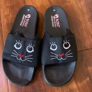 Skechers Bobs cat slide sandals
